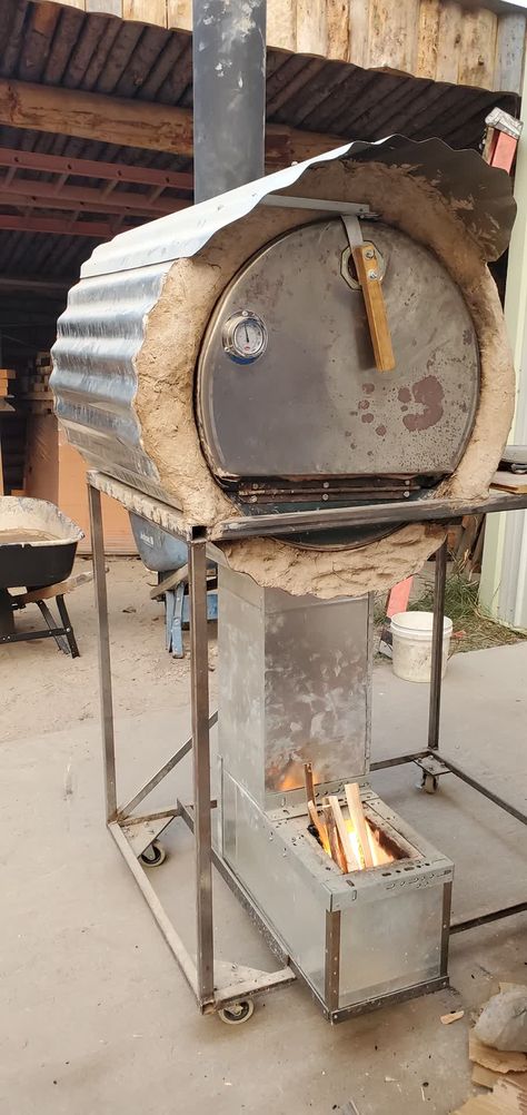 Rocket Stove Oven, Rocket Stove Pizza Oven, Rocket Oven, Barrel Oven, Jet Stove, Mobile Pizza Oven, Rocket Mass Heater, Oven Diy, Tandoor Oven