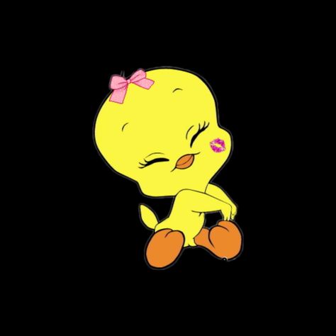 Tweety Bird Pfp, Tweety Bird Aesthetic, Cute Cartoon Icons, Cute Characters Cartoon, Aesthetic Cartoon Pfp, Tweety Wallpapers, Tweety Cartoon, Yellow Pfp, Cute Profile Pics