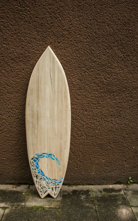 Paulownia, wooden surfboard, diy Wooden Surfboard Decoration, Wooden Surfboard, Sup Boards, Surfboard Art, Surf Boards, Baptism Ideas, Senior Project, Loft Room, Surfing Photography