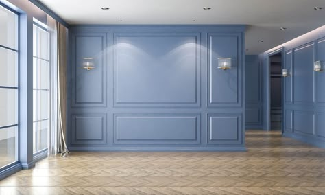 What Color is Periwinkle? Its Shades and How to Use it - Homenish Periwinkle Blue Paint Color, Periwinkle Blue Room, Periwinkle Blue Living Room, Periwinkle Accent Wall, Periwinkle Blue Paint, Periwinkle Accent Wall Bedroom, Periwinkle Aesthetic Bedroom, Periwinkle Bathroom Ideas, Pastel Blue Interior Design