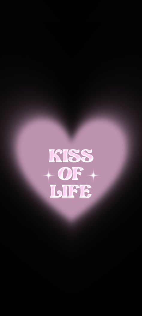 lockscreen Kiss Of Life Wallpaper, Life Wallpaper, Life Lyrics, Kiss Of Life, Pink Wallpaper, Lock Screen Wallpaper, Kiss