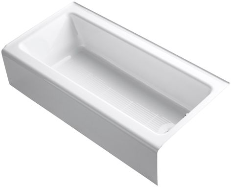 Alcove Tub, Wall Alcove, Tub Sizes, Drop In Bathtub, Cast Iron Bathtub, White Tub, Craftsman Furniture, Ashley Williams, Beach Bathroom