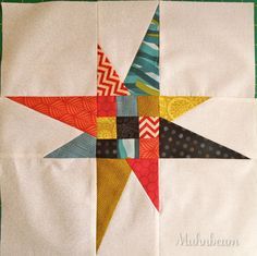 Wonky Star, Quilt Blocks Easy, Patchwork Ideas, Modern Quilt Blocks, Star Tutorial, Scrappy Quilt Patterns, Quilt Block Patterns Free, Crazy Patchwork, Star Quilt Blocks