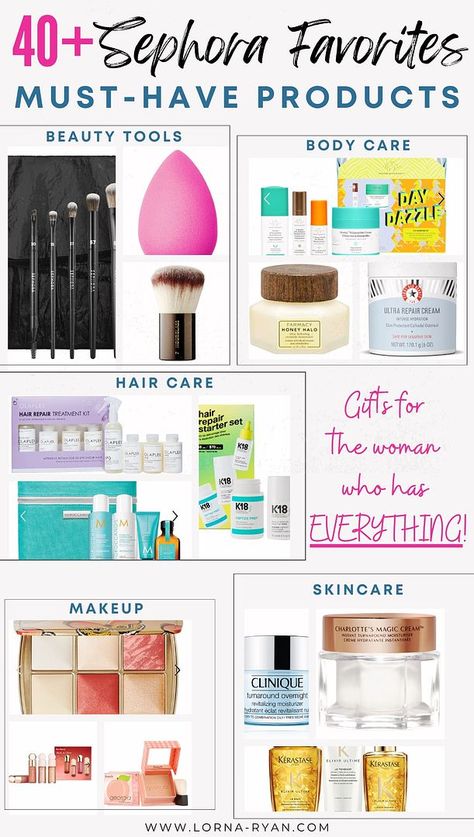 Looking for the perfect gifts for her? This Sephora gift guide has the top must have beauty products from hair care to skin care for 2023. Affordable, budget-friendly, and utterly irresistible. Dive in and discover the magic with lorna-ryan.com! Best Sephora Products, Must Have Beauty Products, Sephora Products, Benefit Blush, Sephora Gift, Hair Repair Treatments, Best Hair Care, Lip Jelly, Sephora Sale