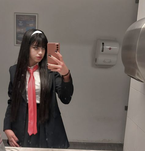 Tomie Junji Ito Halloween Costume, Tomie Junji Ito Costume, Tomie Junji Ito Cosplay Outfit, Tomie Kawakami Cosplay, Tomie Halloween Costume, Tomie Cosplay Outfit, Tomie Junji Ito Outfit, Tomie Outfit Ideas, Junji Ito Costume