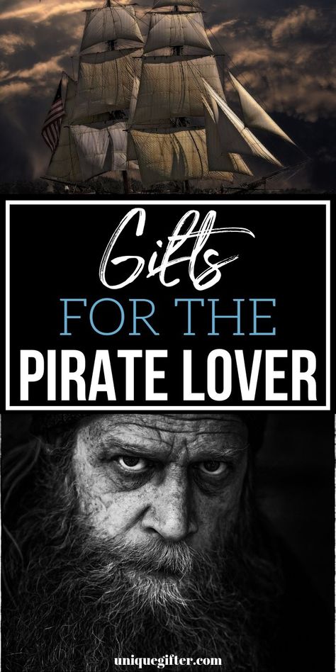 Best Gift Ideas For The Pirate Lover | Pirate Themed Presents | Creative Gifts For People Who Love Pirates | Pirate Themed Presents | #gifts #giftguide #presents #pirate #uniquegifter Pirate Themed Gifts, Pirate Gift Ideas, Yankee Swap Gift, Blog Success, Pirate Gifts, Teen Presents, White Elephant Party, Mother In Law Gifts, The Pirate