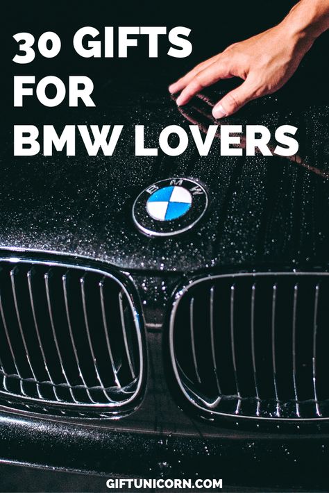 A BMW fan may be one of the hardest persons to shop for, primarily because of the variety of available items. We are here to give you the best ideas with our compiled list of the best car gifts. Check it out and choose the perfect gift that a BMW lover will love. #bmw #cars #cargifts #carlovers Car Gift For Boyfriend, Gifts For Car Lovers Boyfriends, Gift Ideas For Car Lovers, Gifts For Car Guys Boyfriends, Gifts For Boyfriend Car Lover, Car Guy Gift Ideas, Car Related Gifts, Bmw Car Accessories, Car Boyfriend Gifts