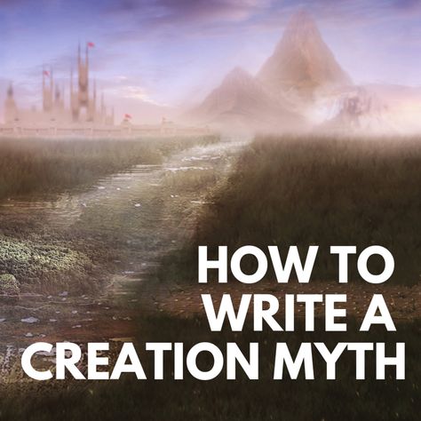 Where did it all begin? It's a question we may never be able to answer, but if you write fantasy, it's your job to create an answer. Inside you'll find tips and examples of how to write your first creation myth. Myth Stories, Earth Magic, Creation Myth, Creation Story, Fantasy City, Two Friends, Story Writing, Writing Inspiration, Fantasy World