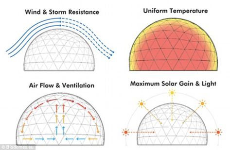 Geodesic Dome House, Roof Dome, Casa Hobbit, Dome Homes, Geodesic Domes, Dome Building, Geodesic Dome Homes, Dome Structure, Earth Sheltered