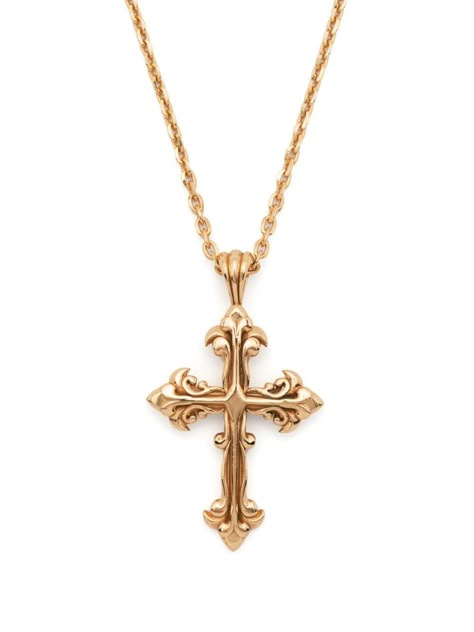 Banhado a ouro 24k, prata, acabamento polido, pingente de cruz, corrente delicada e fecho boia. Pendant Men Gold, Thick Cross Necklace, Stone Cross Necklace, Gold Cross Necklace Mens, Luxury Gold Cross Pendant Necklace, Gold Jewelry Men, Gold Intricate Cross Jewelry, Golden Cross Necklace, Ornate Gold Cross Necklace