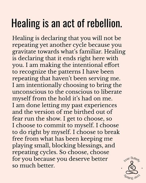 ❤️‍🔥You get to choose, so choose for you. ❤️‍🔥 You are not bound to who you’ve been. ❤️‍🔥You don’t have to accept what is if it isn’t what you desire or yearn for. 🖤You have a choice, you are in control. 🖤 Choose for you, heal for you, and do it for you. 🖤🖤🖤 #vibratehigher #higherconscious #innerwork #selfhealers #abundancemindset #energywork #energyhealer #selfawarenessjourney #getunstuck #createthelifeyouwant #emotionalintelligence #emotionalwellbeing #consciousnessshift Abundance Mindset, Energy Healer, Emotional Wellbeing, I Am Done, Energy Work, Positive Self Affirmations, Self Awareness, Emotional Intelligence, Choose Me