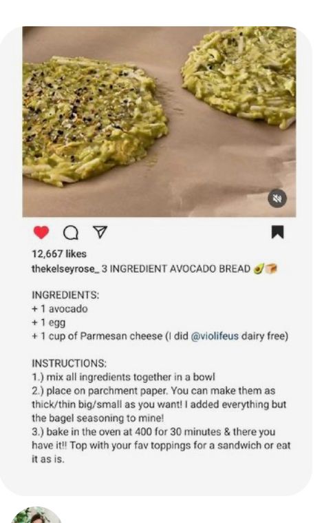 Avocado Egg Cheese Bread, Three Ingredient Avocado Bread, Avocado Bread 3 Ingredients, 3 Ingredient Bread, Avocado Cottage Cheese, Keto Dough, Air Fryer Avocado, Avocado Hacks, Loose Weight Meal Plan