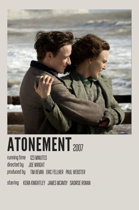 Robbie And Cecilia, Atonement Movie, Netflix Movie List, The Big Short, Posters Minimalist, New Movies To Watch, Film Posters Minimalist, Wall Collage Kit, Minimalist Posters