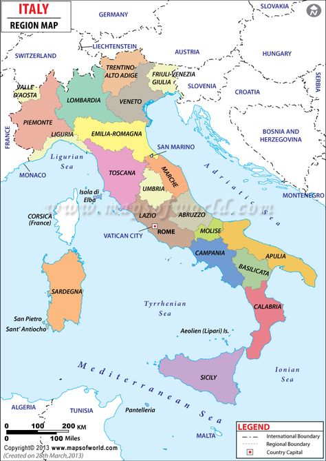 Italy Region Map Map Of Italy Cities, Map Of Italy Regions, Italy Regions, Map Of Italy, Italy Trip Planning, All About Italy, Italy 2023, Canada Map, Italy Honeymoon