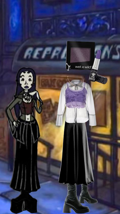 #downtown #mtvdowntown #serena #goth#gothicaesthetic #outfitinspo Serena Downtown Mtv, Mtv Downtown Serena, Downtown Serena, Serena Downtown, Downtown Mtv, Mtv Downtown, Vampire Dress, Downtown Outfits, Halloween Store