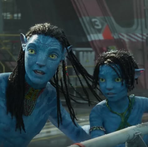 Avatar Neteyam And Tuk, Neteyam And Tuk, Neteyam Avatar, New Avatar Movie, Neteyam Sully, Avatar Babies, Mighty Warrior, Blue Alien, Avatar Dr