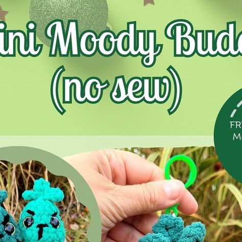 Mels Crocheted Creations on Instagram: "Have you got your copy of my Moody Buddy pattern yet?  Well, here is a cute little FREE Mini Moody!  He makes the perfect backpack buddy, or ornament!  #freepattern #grinch #grinchinspired #keychain #backpackbuddy #marketprep #nosewpattern #makersgonnamake #crochetersofinstagram #melscochetedcreations" Mini Grinch Crochet Pattern, Grinch Crochet Pattern, Grinch Crochet, Amigurumi Characters, Instagram Pattern, Amigurumi Christmas, Market Ideas, Crochet Animal, Animal Patterns