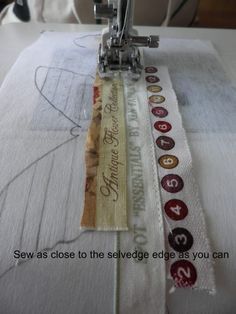 Sewing Selvedges Selvage Quilt Blocks, Selvedge Quilts, Selvage Projects, Selvage Quilts, Salvage Projects, Quilting Board, Edge Stitching, String Quilts, Patchwork Quilting