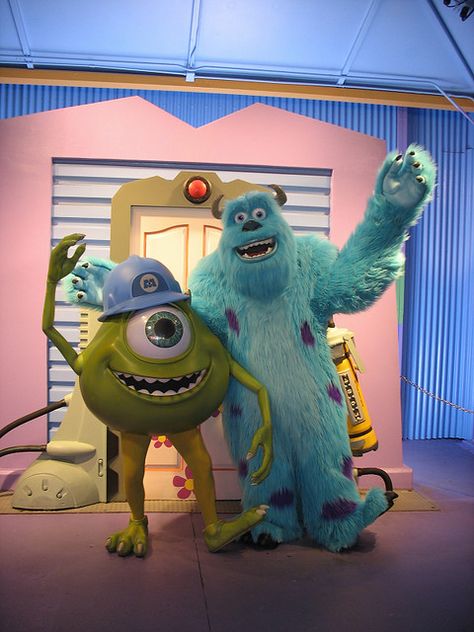 Buu Monster Inc, Disney World Bucket List, Sesame Place, Disney Monsters Inc, Mike And Sulley, Good Animated Movies, Disney Monsters, Mike Wazowski, Monster Inc