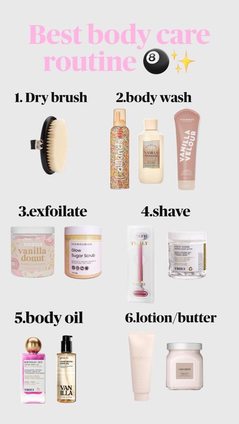 #bodycare #skincare #bath #routine #pinterst #shuffle #inspoacc Night Bath Routine, Daily Shower Routine, Bodycare Routines, Bath Routine, Shower Skin Care, After Bath, Bath Girls, Body Care Routine, Shower Routine