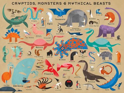 Myths & Monsters, Mythical Beasts, Mythical Monsters, Mystical Animals, Oopsy Daisy, Mythical Beast, Alien Creatures, Mythological Creatures, Mystical Creatures