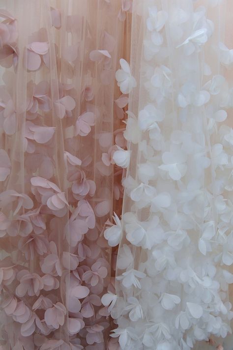 Pink Wedding Veil, Dusty Pink Wedding, Custom Veil, Pink Veil, Dusty Pink Weddings, Flower Veil, Organza Flowers, Bridal Hair Jewelry, Wedding Tattoos