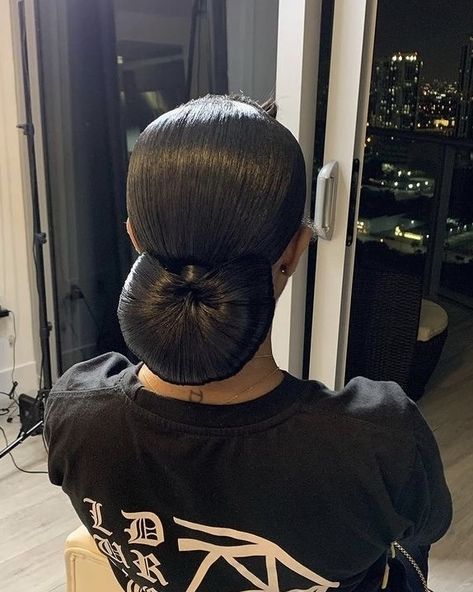 Low Bun Weave Black Women, Sleek Low Bun Wedding Hair Black Women, Black Women Low Bun Hairstyles, Low Bun Hairstyles For Black Women Wedding, Prom Hairstyles Slick Back Bun, Wig Low Bun Hairstyles Black Women, Elegant Bun Black Women, Elegant Bun Hairstyles Black Women, Low Bun Ponytail Black Hair