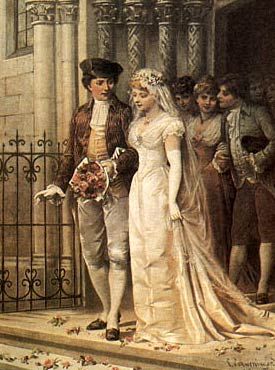 Victorian Era Marriage Wedding Trivia, Victorian Men, Victorian Life, Victorian Couple, Vintage Brides, Georgian Era, Vintage Couples, Beautiful Beach Wedding, Victorian Wedding