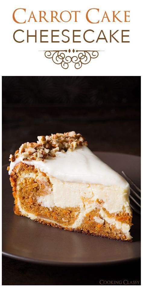 Best Ever Carrot Cake, Carrot Cake Cheesecake Recipe, Carrot Cake Cheesecake, Cake Cheesecake, Baking Goods, Fudgy Brownies, Cheesecake Recipe, Yummy Sweets, Savoury Cake