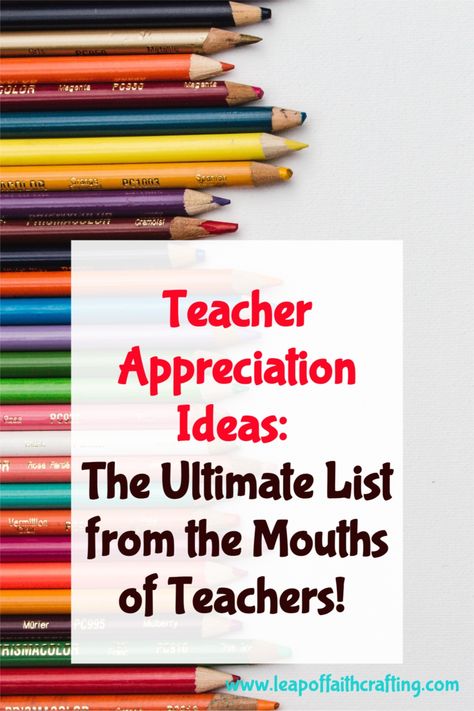 Find out exactly what teachers want for teacher appreciation from the teachers themselves with the results of a survey. Give teachers a gift they'll cherish and need! Week Long Teacher Appreciation Gifts, Clever Teacher Appreciation Gifts, School Supply Teacher Appreciation Gifts, Teacher Appreciation Gifts For Each Day, Teacher Appreciation Week Ideas Diy, Ideas For Teacher Appreciation Gifts, Teacher To Teacher Appreciation Gifts, Good Teacher Appreciation Gifts, Teacher Appreciation Gifts For Men Teachers