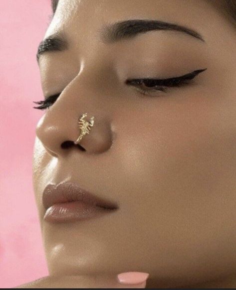 Faux Gold Nose Ring - False Scorpion Nose Ring - Non Piercing for nose  | eBay Gold Nose Ring, Nose Piercings, Gold Nose Rings, Eu Countries, Jewelry Picture, Consumer Protection, Body Jewellery, Nose Piercing, Scorpion