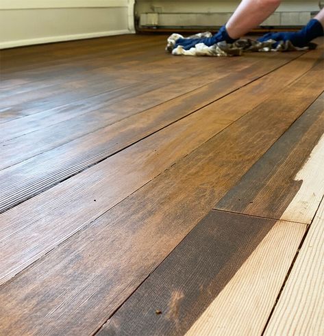 Fir Hardwood Floors, Fir Flooring Refinished, Douglas Fir Stain Colors, Weathered Oak Stain On Douglas Fir, Refinishing Engineered Hardwood Floors, Douglas Fir Floors, Modern Dutch Colonial, Douglas Fir Hardwood Floors, Refinish Engineered Hardwood Floors