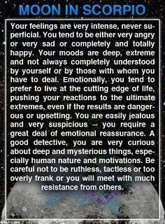 Aquarius with Scorpio Moon and Scorpio Rising... makes for one Big confused emotional mess. lol Moon In Virgo, My Moon Sign, Moon In Scorpio, Money And Abundance, All About Pisces, Sagittarius Moon, Moon In Leo, Taurus Moon, Pisces Quotes