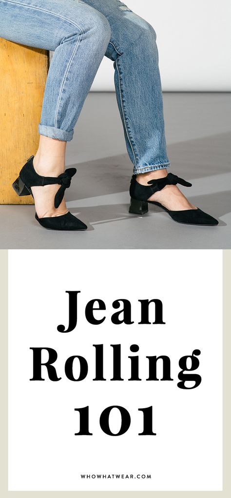 How To Roll Mom Jeans, Rolled Up Jeans Outfit, How To Fold Jeans, Roll Jeans, Folding Jeans, How To Roll, Rolled Jeans, Rolled Up Jeans, How To Make Shorts