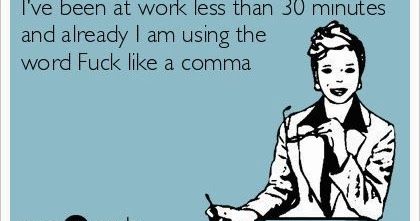 Work Day Humor, Bad Day Meme, Fun Words To Say, Bad Day Humor, Love Ecards, Check Mail, Stitch Quote, What A Day, Card Sayings