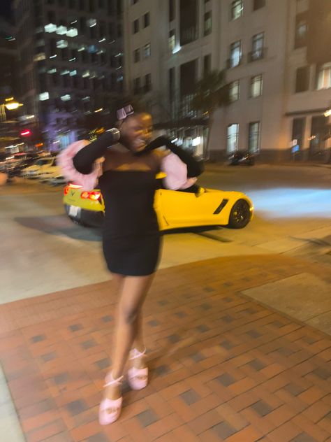 pink, heels, long black gloves, pink heels, puff sleeves, classy, fancy, cute, night out, city life Long Black Gloves, Black Gloves, Valentine's Day Outfit, Pink Heels, Day Outfit, Long Black, City Life, Puff Sleeves, Date Night