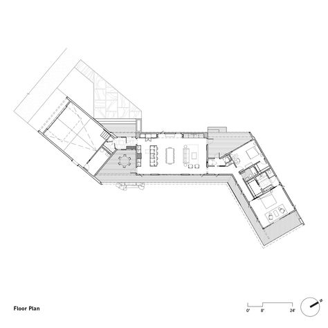 French Broad House - Sanders Pace Architecture Sanders Pace Architecture Modular Farmhouse, Painted Wood Ceiling, Building Foundation, Metal Facade, Cypress Wood, Metal Siding, Modern Barn House, Simple Interior, Houses Plans