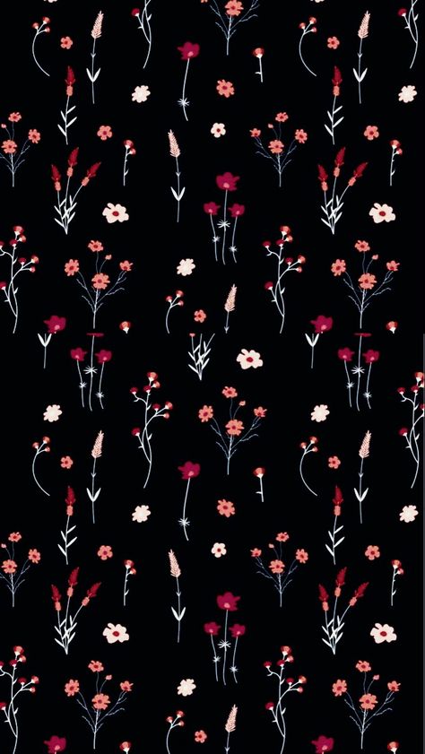 Black Feminine Wallpaper, Black Floral Wallpaper Iphone, Kiara Core, Black Floral Wallpaper, Waves Wallpaper Iphone, Feminine Wallpaper, Holiday Iphone Wallpaper, Electronics Wallpaper, Iphone Wallpaper Cat