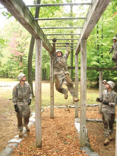 monkey bars Jrotc Raiders, Obstacle Course For Adults, Tree Top Adventure, Outdoor Games For Adults, Army Fitness, Ninja Obstacle Course, Obstacle Course Games, Camping Games For Adults, Outdoor Camping Games