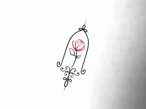 Beauty Rose Temporary Tattoo Size: The size of this Beauty Rose temporary tattoo is approximately 2 inches long Directions: 1. Peel away the clear plastic layer 2. Apply the tattoo image side to your skin and cover with wet cloth for 20 seconds. 3. Carefully peel back paper off of skin 4. To remove tattoo wash with soap and water Minimalist Beauty And The Beast Tattoo, Subtle Beauty And The Beast Tattoo, Whimsical Rose Tattoo, Rose Beauty And The Beast Tattoo, Small Beauty And The Beast Tattoo, Simple Beauty And The Beast Tattoo, Beauty And The Best Tattoo, Beauty And Beast Rose Tattoo, Beauty And The Beast Tattoo Small