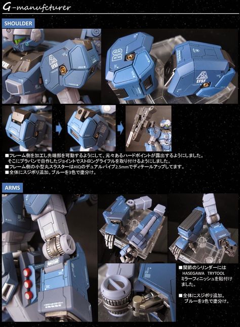 MODELER: G-Manufacturer   MODEL TITLE: Jesta Sniper Cannon   MODIFICATION TYPE:  scratch built parts, custom panel line, custom decals, cu... Mg Jesta Custom, Panel Line Gundam, Jesta Gundam, Gundam Jesta, Jesta Custom, Gundam Reference, Gunpla Tutorial, Gundam Design, Gundam Tutorial