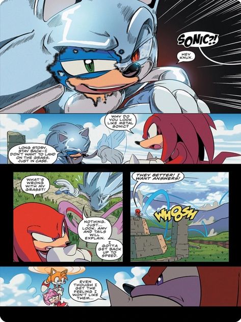 Idw Sonic Comic, Sonic The Hedgehog Cute, Sonic Background, Sonic Idw Comics, Sonic The Hedgehog Art, Sonic The Hedgehog Idw, Sonic Nintendo, Idw Sonic, Sonic Idw