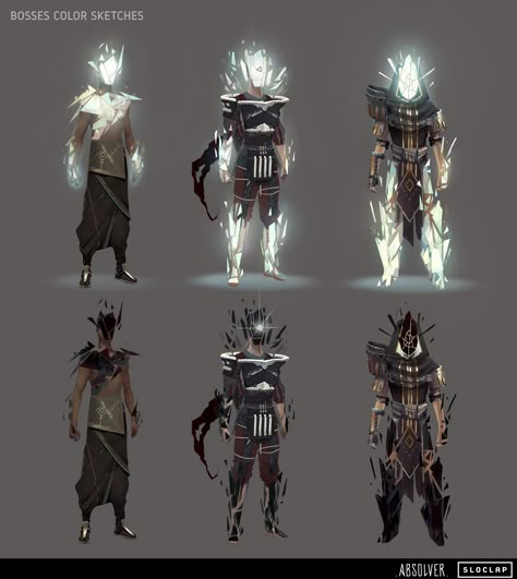 ArtStation - Absolver: Downfall Character Concepts, Servane Altermatt Absolver Concept Art, Radiation Character Design, Absolver Character Art, Absolver Art, Shadow Character Design, Power Concept Art, Character Design Tutorial, Heroic Fantasy, 다크 판타지