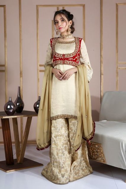 Cotti Design, Pakistani Long Dresses, Indian Fancy Dress, Party Wear Pakistani, Sana Javed, Pakistani Party Wear Dresses, Desi Fits, Dress Pakistani, Mehndi Dress