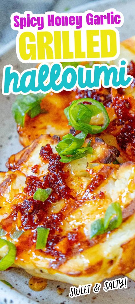 Halloumi Bbq Recipes, Haloumi Sandwich Recipes, Grilled Haloumi Recipes, Halloumi Honey Recipes, Haloumi Appetizers, Halumi Cheese Grilled Salad, Grilling Cheese Halloumi Recipes, Halloumi Marinade, Grilled Halloumi Recipes