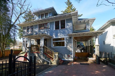 Heritage House Tour • Vancouver Heritage Foundation House Exterior Renovation, Heritage Colours, Vancouver Homes, Exterior House Renovation, Exterior Renovation, Heritage House, Dutch Colonial, Colonial Revival, House Remodel