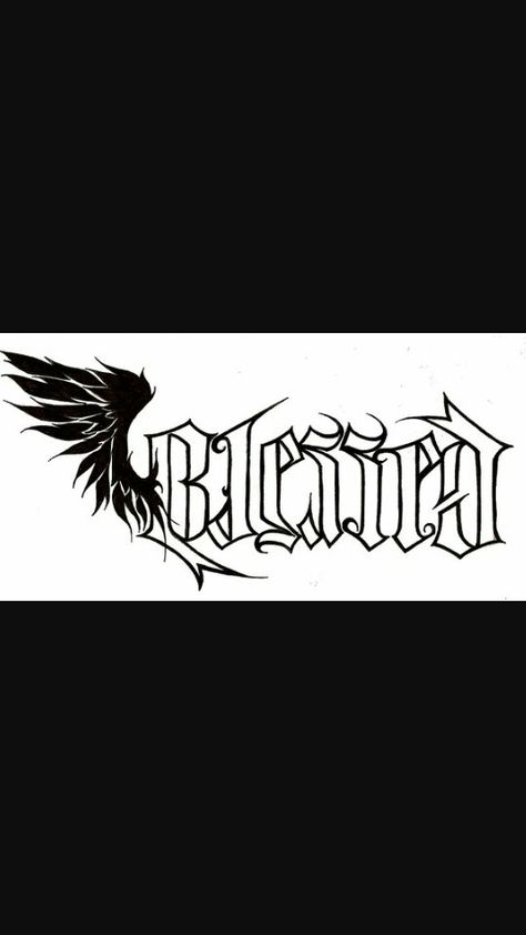 Blessed/Cursed Blessed Cursed Tattoo, Unholy Tattoo, Cursed Tattoo, Blessed Tattoo, Tattoo Lettering Design, Neck Tattoo For Guys, Tattoo Lettering, Sleeve Tattoo, Neck Tattoo