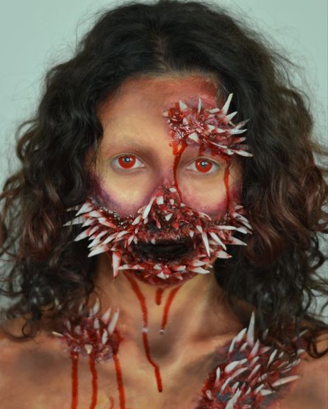 Horror Sfx Ideas, Fx Makeup Ideas, Special Fx Makeup Ideas, Halloween Fx Makeup, Horror Makeup Looks, Sfx Makeup Horror Make Up, Halloween Special Fx Makeup, Sfx Makeup Looks, Halloween Makeup Sfx