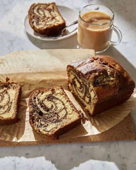 The post Marbled Vietnamese Coffee Cake appeared first on Izy Hossack - Top With Cinnamon. Vietnamese Iced Coffee, Coffee Granules, Vietnamese Coffee, Milk Cake, Marble Cake, Loaf Cake, Cold Brew Coffee, Cake Toppings, Quick Bread