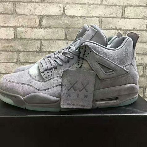 aj4 kaws very hot. my whatsapp:+8613959580307 Jordan 4 Cool Grey, Nike Air Jordan 4 Retro, Nike Air Jordan 4, Jordan 4 Retro, Air Jordan 4, Air Jordan 4 Retro, Big Money, Sports Basketball, Kids Luggage